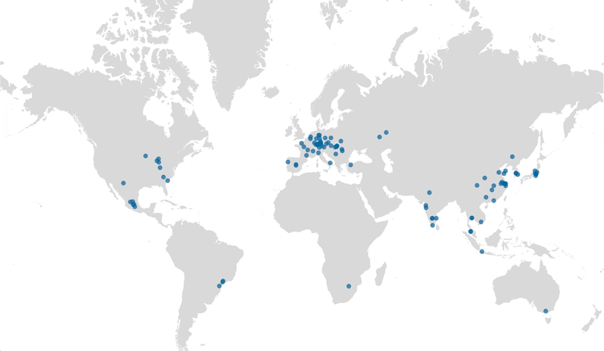 Bosch Mobility Regionen