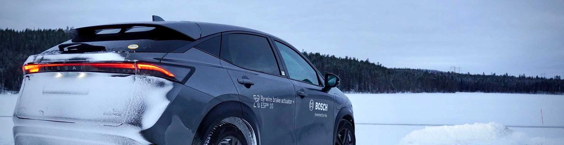 With brake-by-wire from Bosch to the Arctic Circle