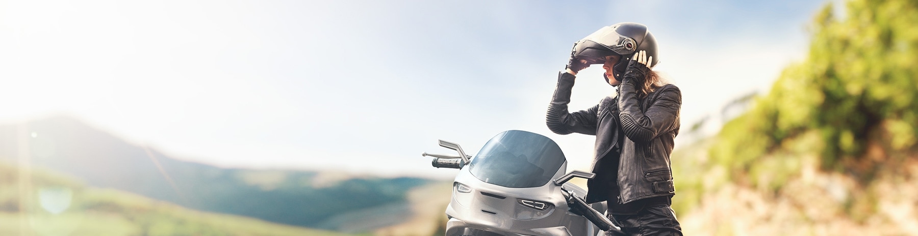 En route to accident-free motorcycling