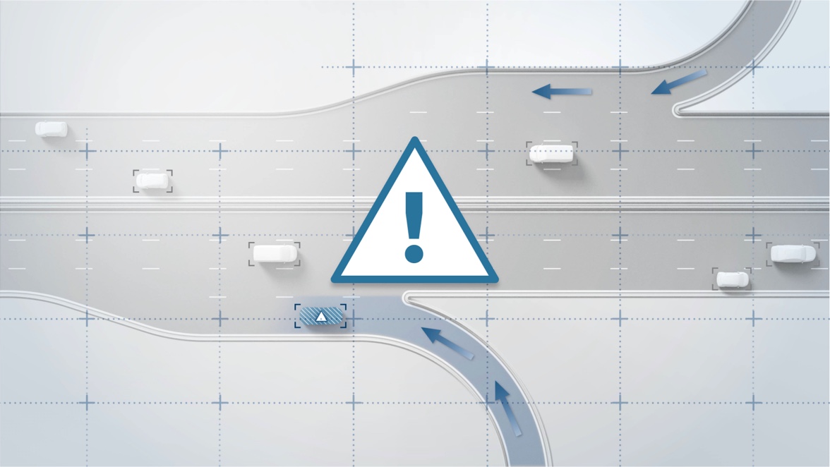 Cloud-based wrong-way driver warning