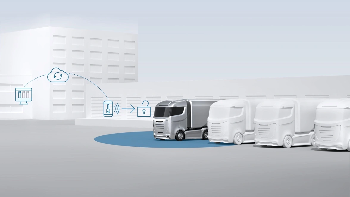 Perfectly keyless for commercial vehicles