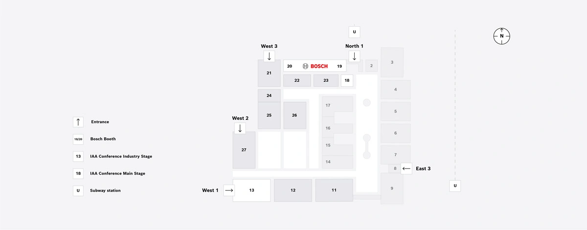 Floor plan and site map