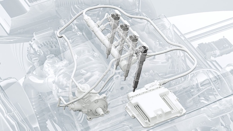 CRS 2-25 Common-Rail-System mit Magnet-Injektoren