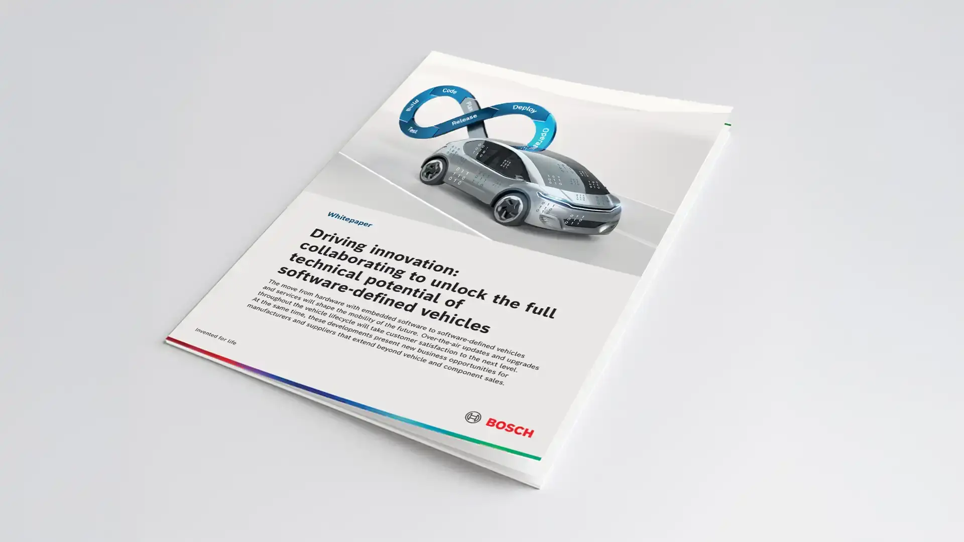 Whitepaper - Driving innovation: collaborating to unlock the full technical potential of software-defined vehicles