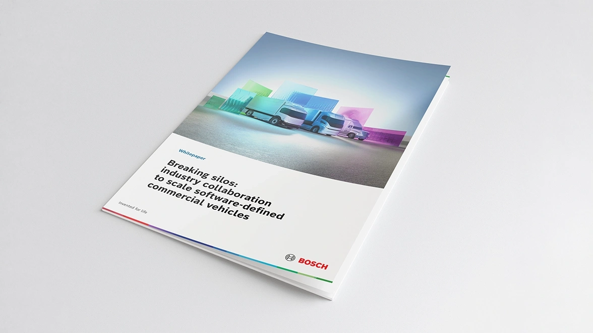 Whitepaper – Breaking silos: industry collaboration to scale software-defined commercial vehicles