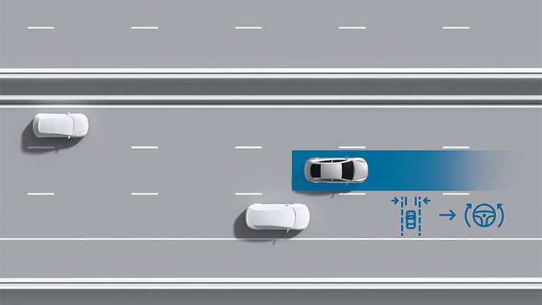 Lane centering assist