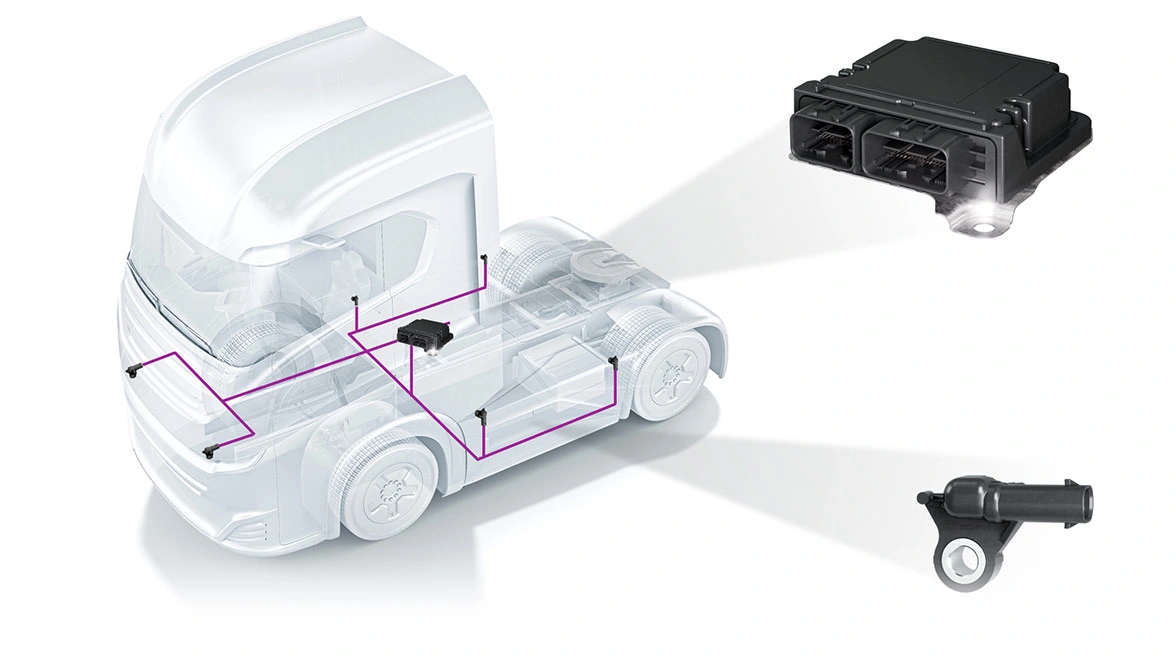 Peripheral sensors continuously provide data to the airbag control unit, enabling fast and reliable deployment decisions.