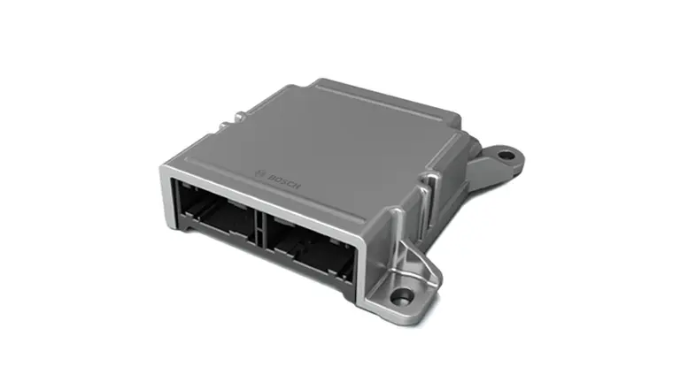 Airbag control unit for heavy commercial vehicles