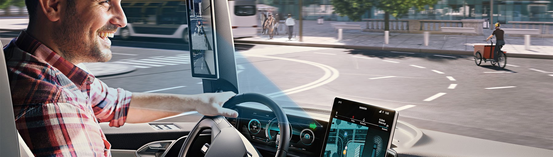 Systems for interior sensing in commercial vehicles