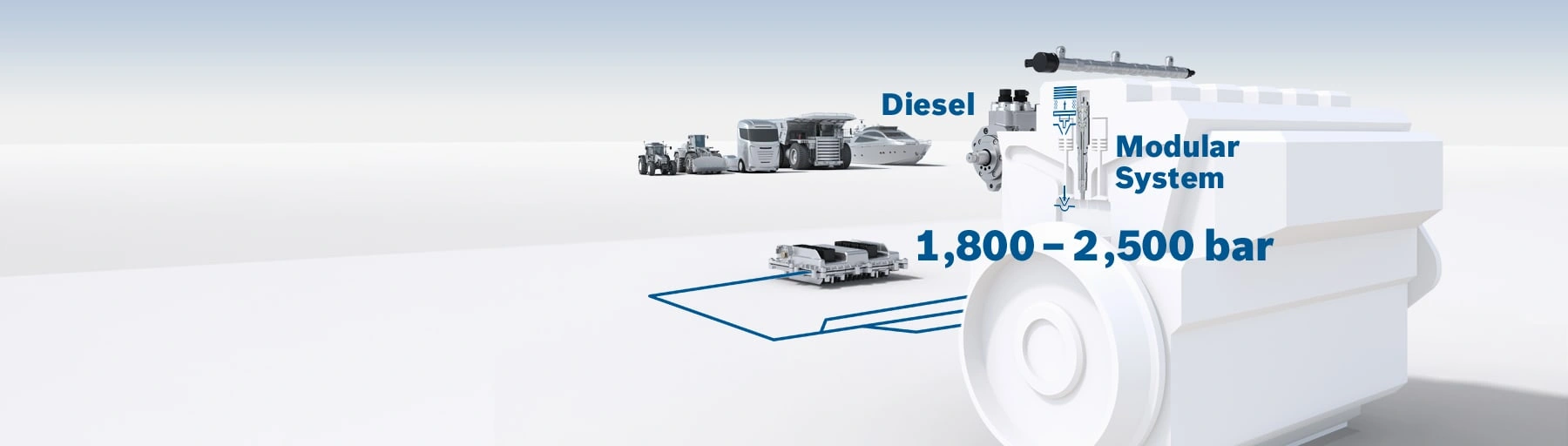 Modular common-rail system for commercial vehicles (CRSN)