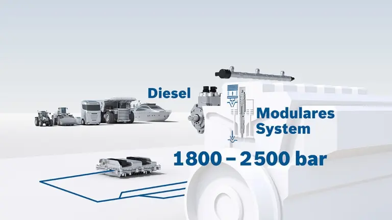 Modulares Common-Rail-System für Nutzfahrzeuge (CRSN)