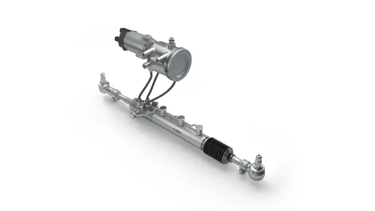 Rear axle steering system