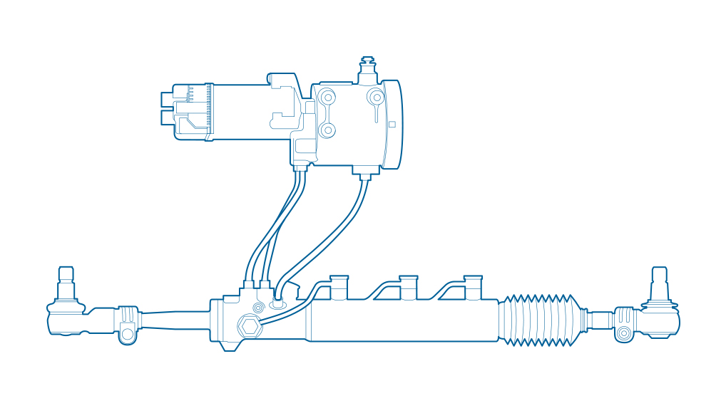 Product details of rear axle steering system