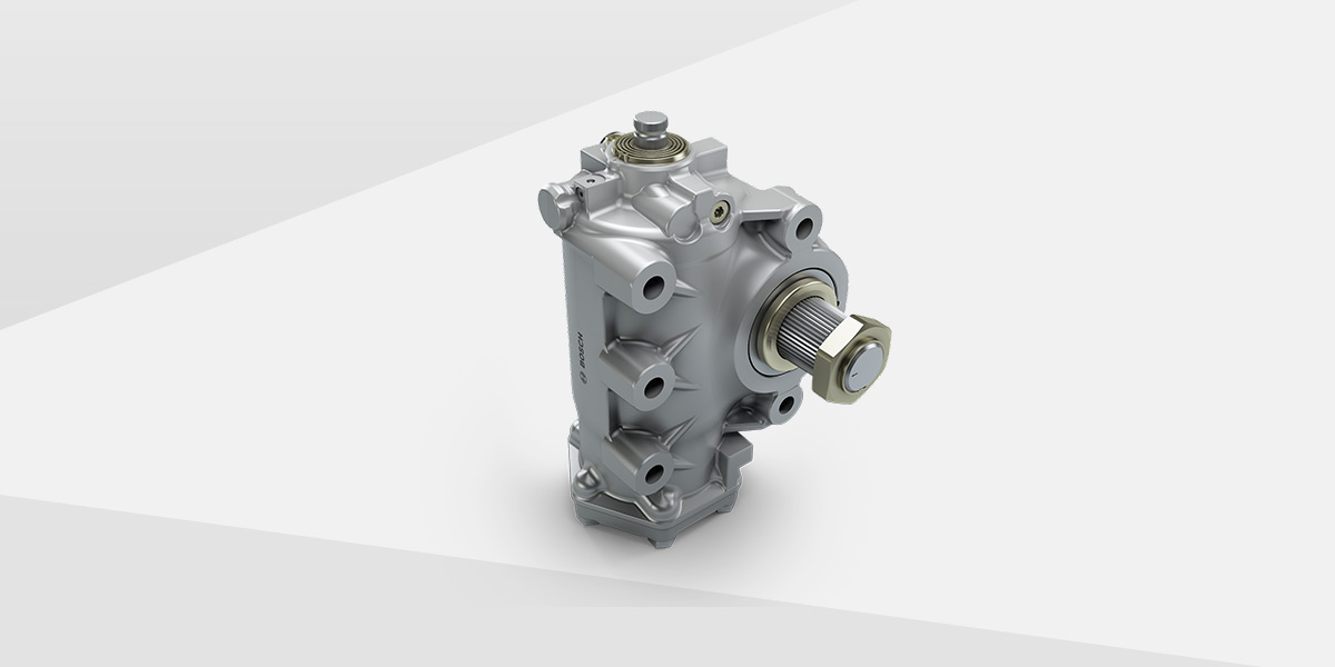 Robust recirculating ball gear hydraulic steering system for commercial vehicle applications