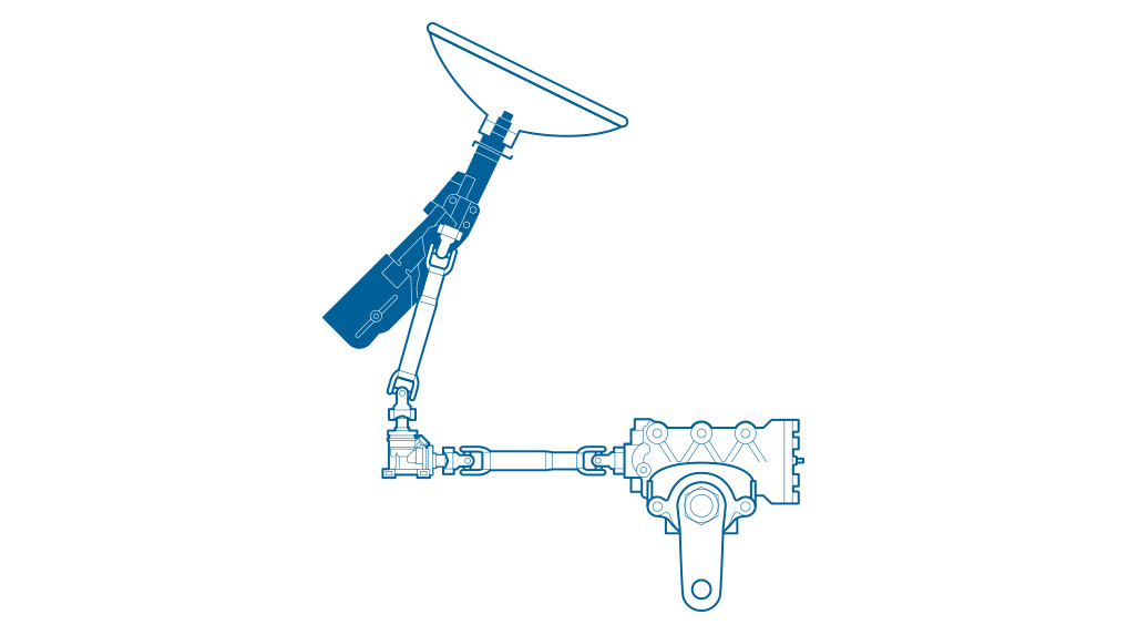 Product details of steering column 