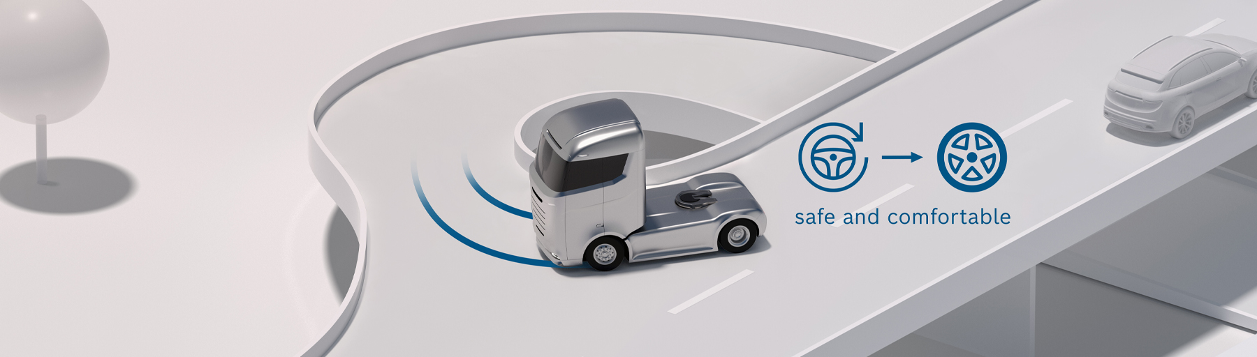 Steering systems for commercial vehicles