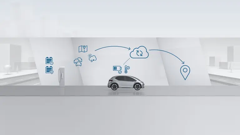 Connected energy management for electric vehicles