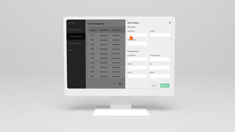 Onboarding-Plattform für Tankstellenbetreiber Onboarding-Plattform für Tankstellenbetreiber