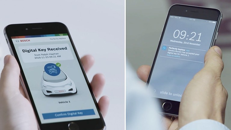 Bosch wants to replace your car keys with a smartphone and an app