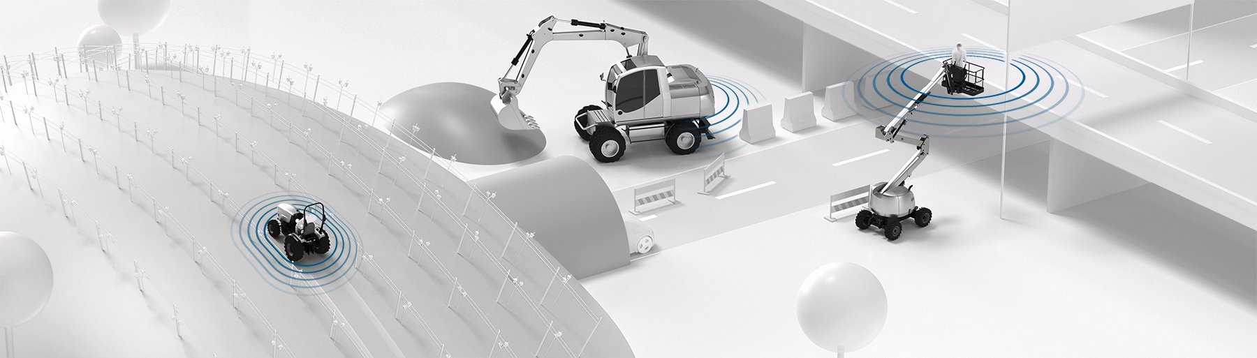 Ultraschallsensor-Systeme für Off-Highway-Anwendungen