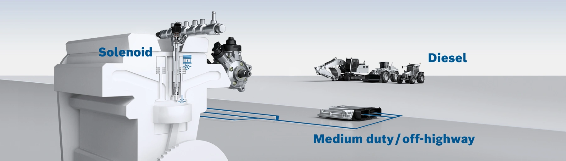 Common-rail system for medium duty and off-highway applications (CRS MD/OHW)