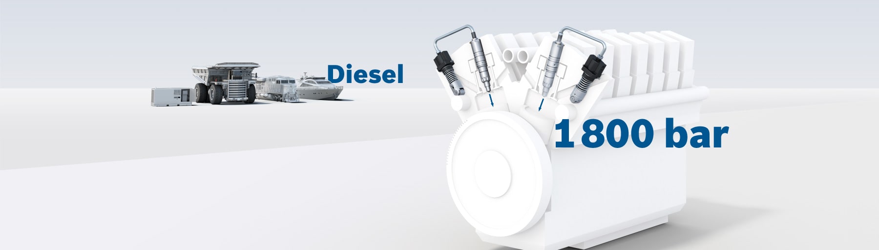 Mechanische Diesel-Einspritzkomponenten für Großmotoren