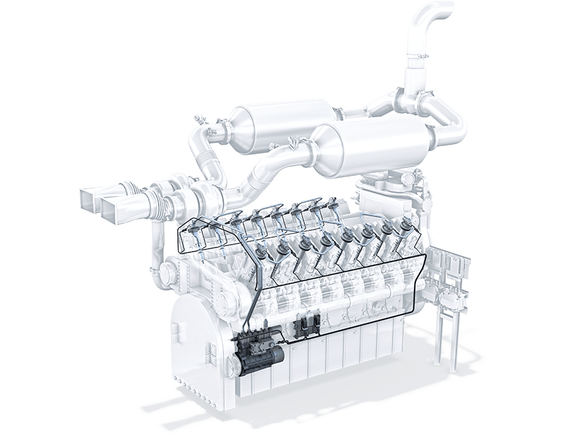 Systemkomponenten für das modulare Common-Rail-System