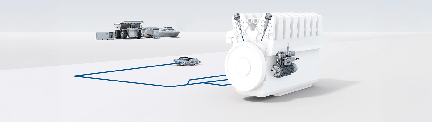 Modular common-rail system for large engines (MCRS)