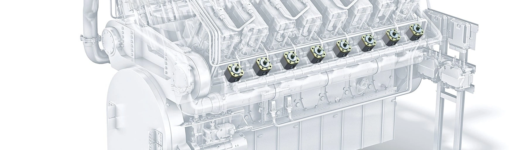 Gaseinblasventile für Großmotoren