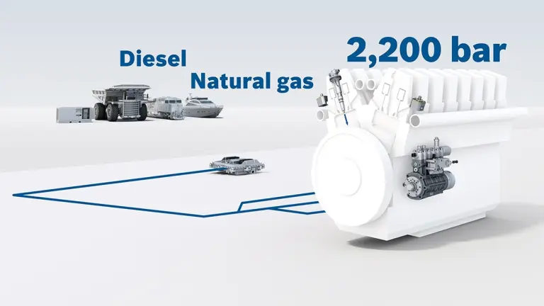 Gas and dual-fuel injection systems for off-highway