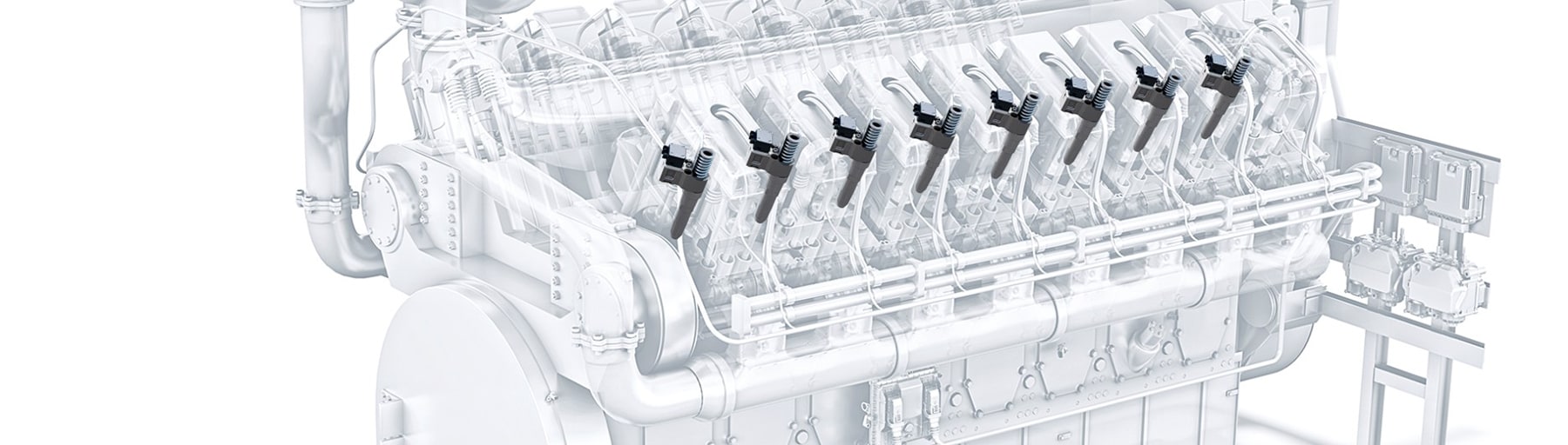 Unit-Injector für Großmotoren