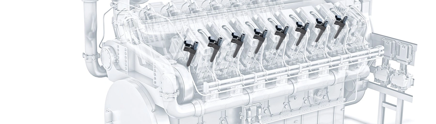 Unit-Injector für Großmotoren