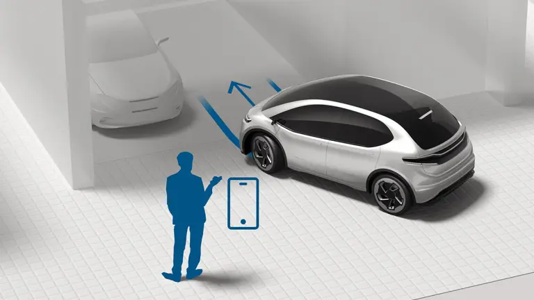 Garage park assist