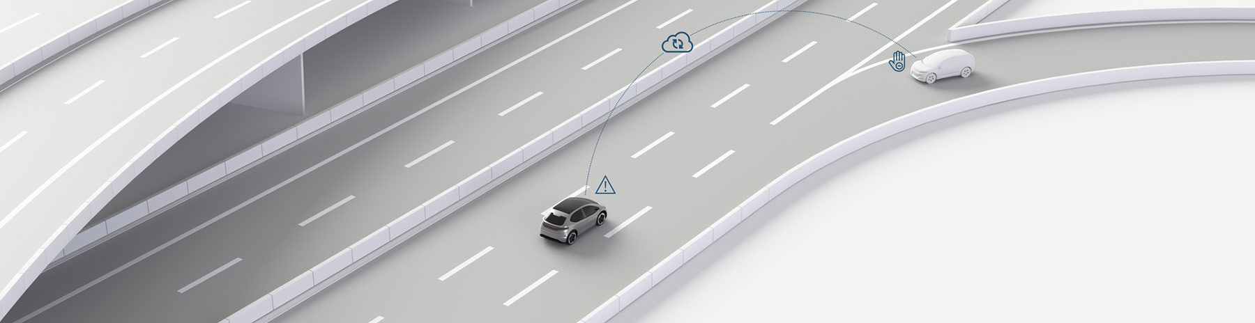 Cloudbasierte Falschfahrerwarnung ​