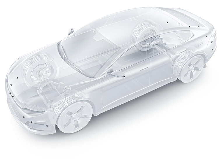 360° surround view system components