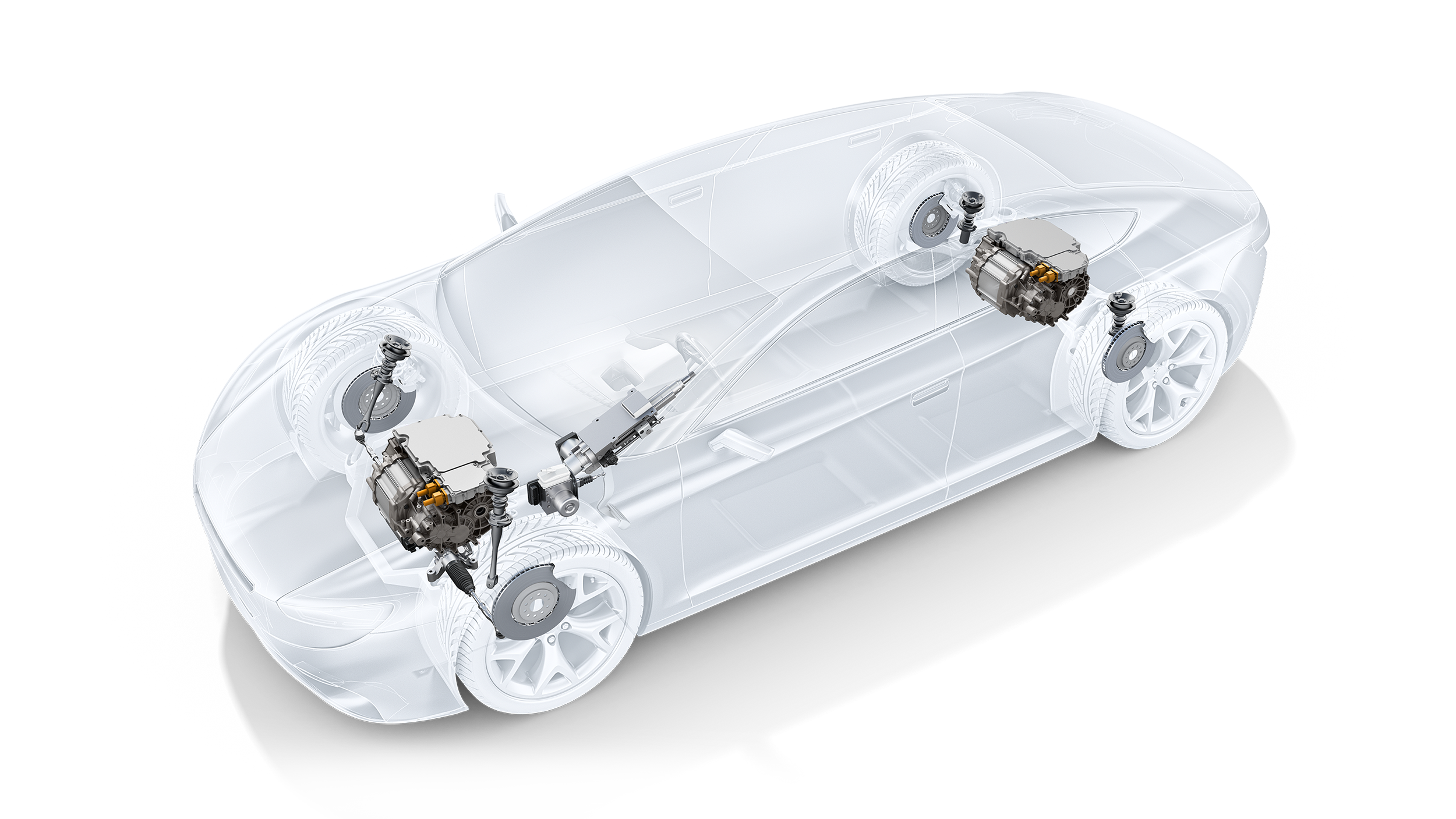 Trailer safety control system components