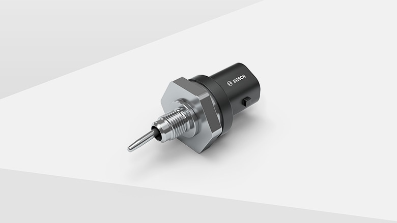 Medium-pressure and temperature sensor