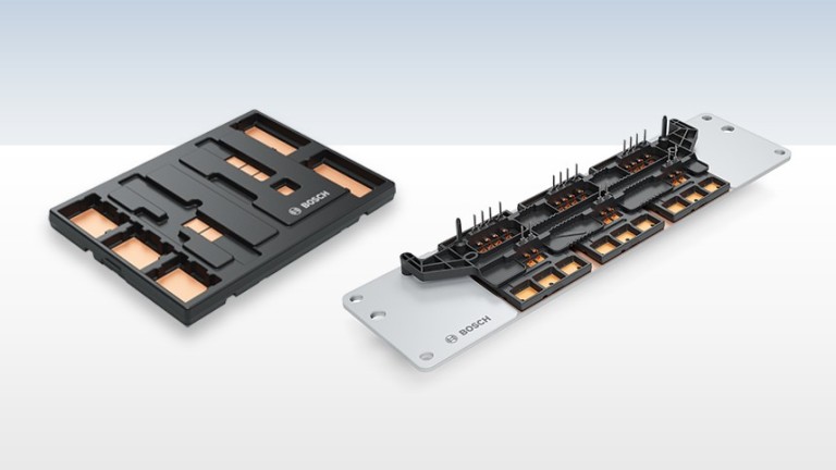 Power modules on cooler for inverters