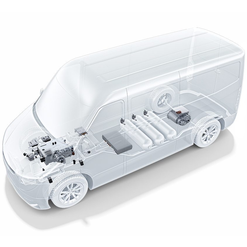 FuelCell Glasfahrzeug