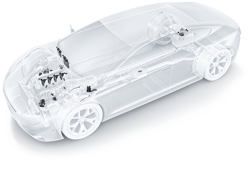 Gasoline direct injection glass car