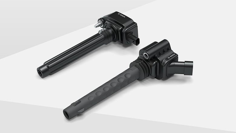 Robust ignition coil with optionally integrable ignition output stage