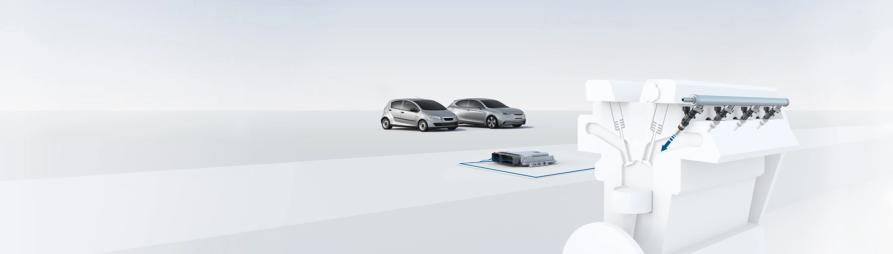 Gasoline port fuel injection