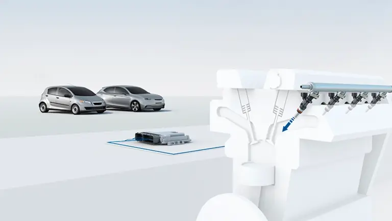 Gasoline port fuel injection