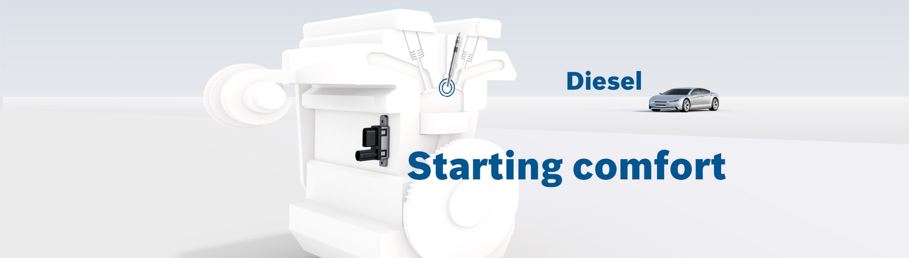 Glow system for diesel engines