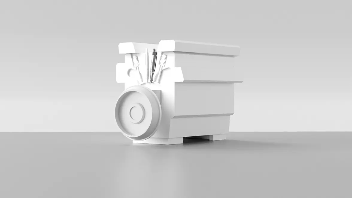 Single-Fuel-Motor