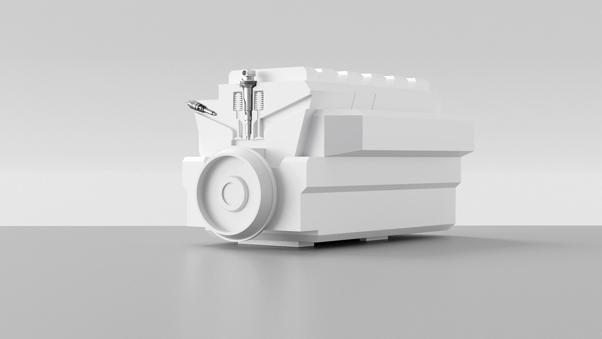 Dual-fuel engine