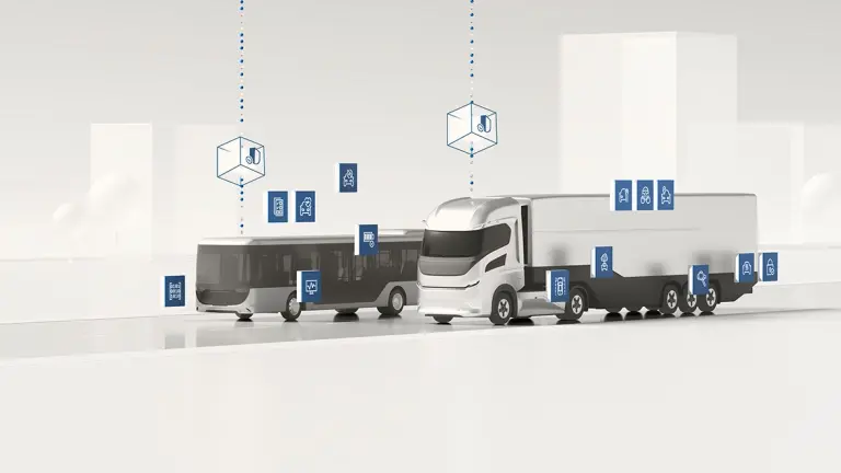 Vehicle connectivity services for commercial vehicle
