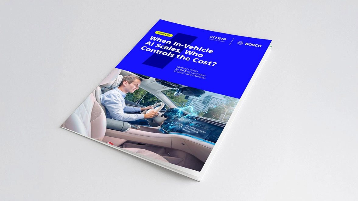 Whitepaper – When In-Vehicle AI scales, who controls the cost? Strategic choices for the next generation of smart cabin platforms