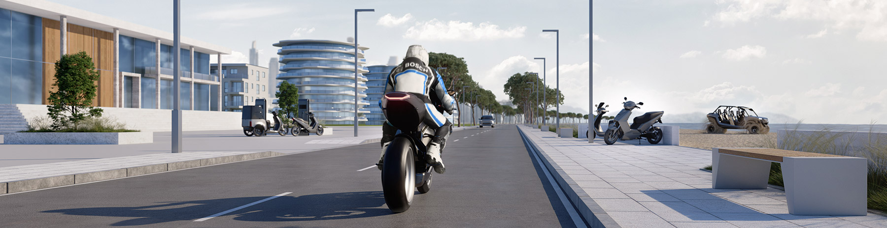 Two-wheeler and powersports solutions from Bosch